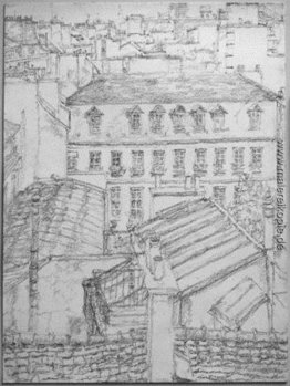 Blick über Rue de Grenelle Blick über Rue de Grenelle