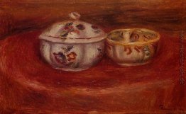 Sugar Bowl und Tonschale Sugar Bowl und Tonschale
