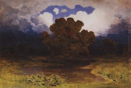 Forest Lake. Wolke Forest Lake. Wolke