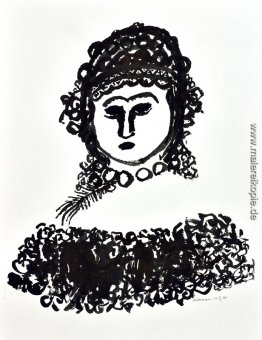 Einer Frau Portrait Einer Frau Portrait