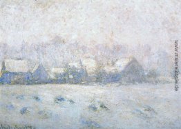 Schnee-Effekt, Giverny Schnee-Effekt, Giverny