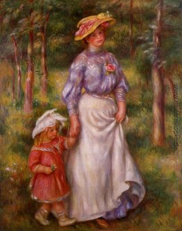 Die Promenade (Julienne Dubanc und Adrienne) Die Promenade (Julienne Dubanc und Adrienne)