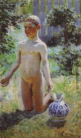 Der Junge fast zerbrochene Krug Der Junge fast zerbrochene Krug