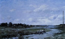 Wäscherinnen am Ufer des Flusses Wäscherinnen am Ufer des Flusses