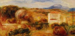 Landschaft mit Weißen Haus Landschaft mit Weißen Haus