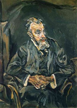 Porträt von Carl Moll Porträt von Carl Moll