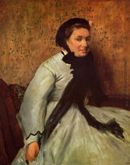 Porträt einer Dame in Grau Porträt einer Dame in Grau