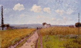 Junimorgen, Blick über die Hügel über Pontoise Junimorgen, Blick über die Hügel über Pontoise