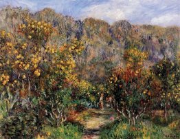 Landschaft mit Mimosas Landschaft mit Mimosas