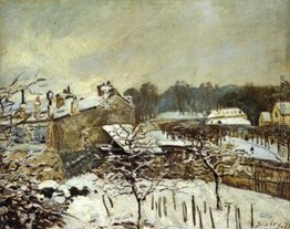 Schnee-Effekt bei Louveciennes Schnee-Effekt bei Louveciennes