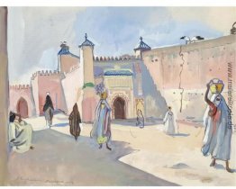 Straße in Marrakesch Straße in Marrakesch