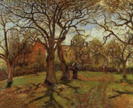 Kastanienbäume, Louveciennes, Frühling Kastanienbäume, Louveciennes, Frühling