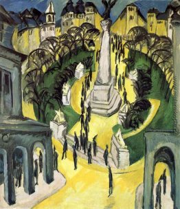 Der Belle-Alliance-Platz in Berlin Der Belle-Alliance-Platz in Berlin