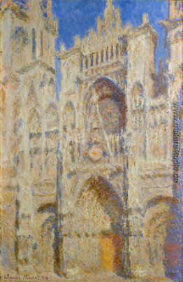 Rouen-Kathedrale, Portal in the Sun Rouen-Kathedrale, Portal in the Sun