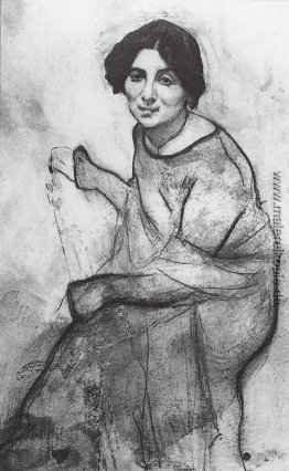 Porträt des Pianisten Wanda Landowska Porträt des Pianisten Wanda Landowska