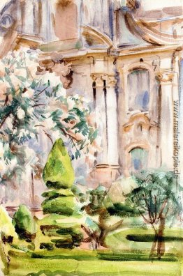 Schloss und Park, Spanien Schloss und Park, Spanien