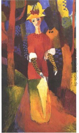 Frau im Park Frau im Park