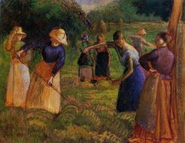 Heuernte in Eragny Heuernte in Eragny