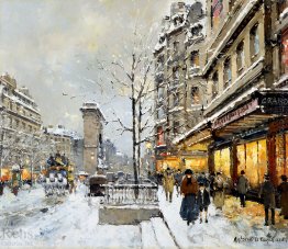 Porte St. Denis, Winter Porte St. Denis, Winter