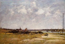 Etaples, La Canache, Flut Etaples, La Canache, Flut