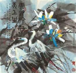 Lotus und Reiher Lotus und Reiher