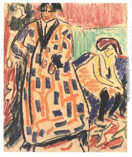 Selbstbildnis mit Modell Selbstbildnis mit Modell