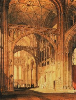 Innenansicht der Kathedrale von Salisbury Innenansicht der Kathedrale von Salisbury