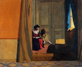 Woman Reading ein kleines Mädchen Woman Reading ein kleines Mädchen