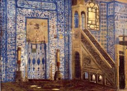 Innenraum einer Moschee Innenraum einer Moschee