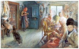 Peasant Interior im Winter Peasant Interior im Winter