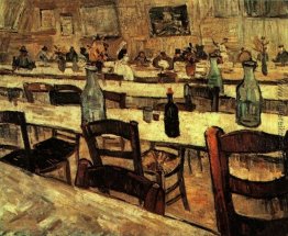 Innenraum eines Restaurants in Arles Innenraum eines Restaurants in Arles