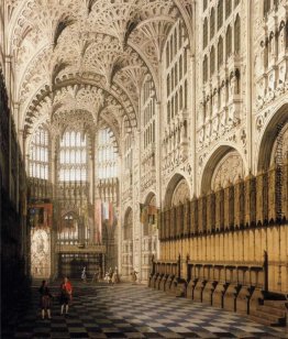 Der Innenraum von Henry VII Chapel in Westminster Abbey Der Innenraum von Henry VII Chapel in Westminster Abbey