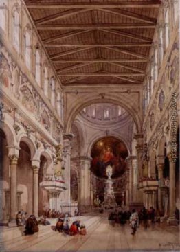 Innenansicht der Kathedrale, Messina Innenansicht der Kathedrale, Messina