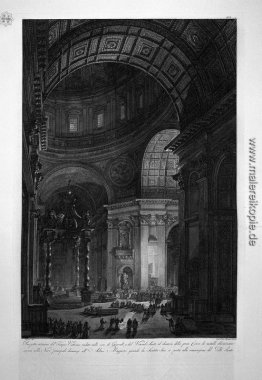 Prospetto anteriore del Tempio Vaticano venduto nelle sere di Gi Prospetto anteriore del Tempio Vaticano venduto nelle sere di Gi
