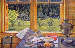 Fenster zur Natur. Ligachevo, kann Fenster zur Natur. Ligachevo, kann
