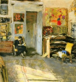 Madame Hessel Losse in Vuillards Studio Madame Hessel Losse in Vuillards Studio