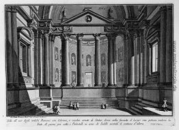 Zimmer Verwendung der alten Römer mit Säulen und Nischen mit Sta Zimmer Verwendung der alten Römer mit Säulen und Nischen mit Sta