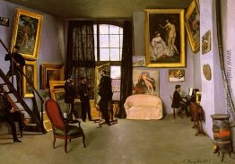 Das Studio des Künstlers, Rue de la Condamine Das Studio des Künstlers, Rue de la Condamine