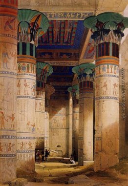 Portico des Tempels von Isis in Philae Portico des Tempels von Isis in Philae