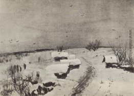 Kleines Dorf unter dem Schnee Kleines Dorf unter dem Schnee