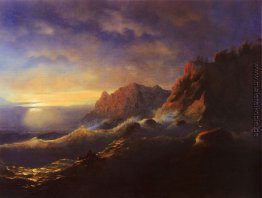 Sturm. Sonnenuntergang Sturm. Sonnenuntergang