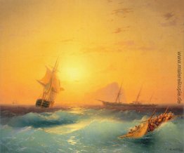 Amerikanische Versand ab dem Felsen von Gibraltar Amerikanische Versand ab dem Felsen von Gibraltar