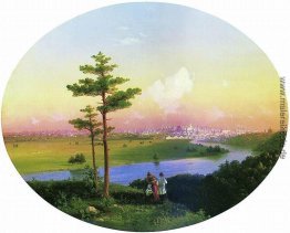 Ansicht von Moskau von Sparrow Hills Ansicht von Moskau von Sparrow Hills