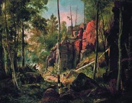 Blick auf Valaam Island. Kukko Blick auf Valaam Island. Kukko