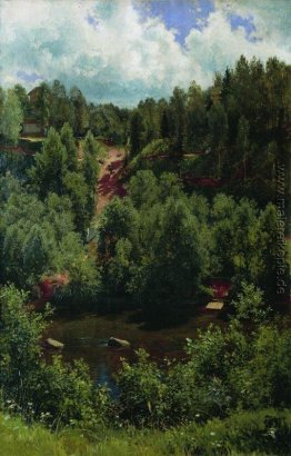 Nach dem Regen. Etude des Waldes Nach dem Regen. Etude des Waldes