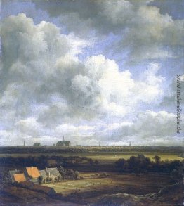 Ansicht von Haarlem mit Bleichfelder im Vordergrund Ansicht von Haarlem mit Bleichfelder im Vordergrund