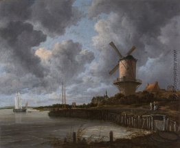 Tower Mill in Wijk bij Duurstede, Niederlande Tower Mill in Wijk bij Duurstede, Niederlande