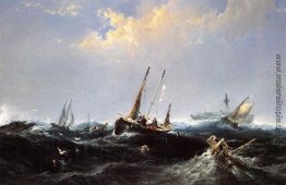 Nach dem Sturm auf die Küste von Neufundland Nach dem Sturm auf die Küste von Neufundland