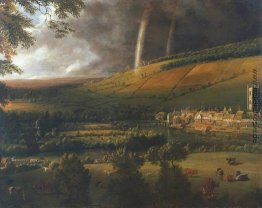 Landschaft mit Regenbogen, Henley on Thames Landschaft mit Regenbogen, Henley on Thames