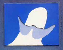 Kopf mit Schnurrbart Kopf mit Schnurrbart